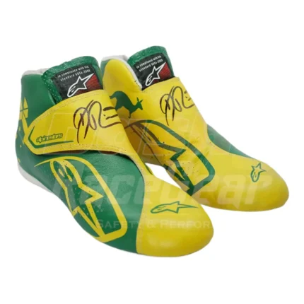 2019 DANIEL RICCIARDO RENAULT F1 RACE BOOTS - AUSTRALIAN GRAND PRIX