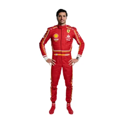 2024 Carlos Sainz Jr. Replica Race Suit | Scuderia Ferrari F1 Team
